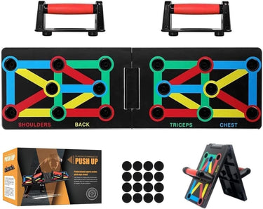 Push-Up Board – Foldable Multi-Function 12-in-1 Workout System for Full-Body Training at Home (Men & Women)